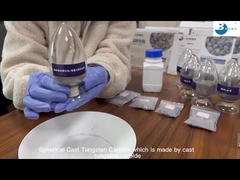 Polvo echado esférico del carburo de tungsteno para las brocas